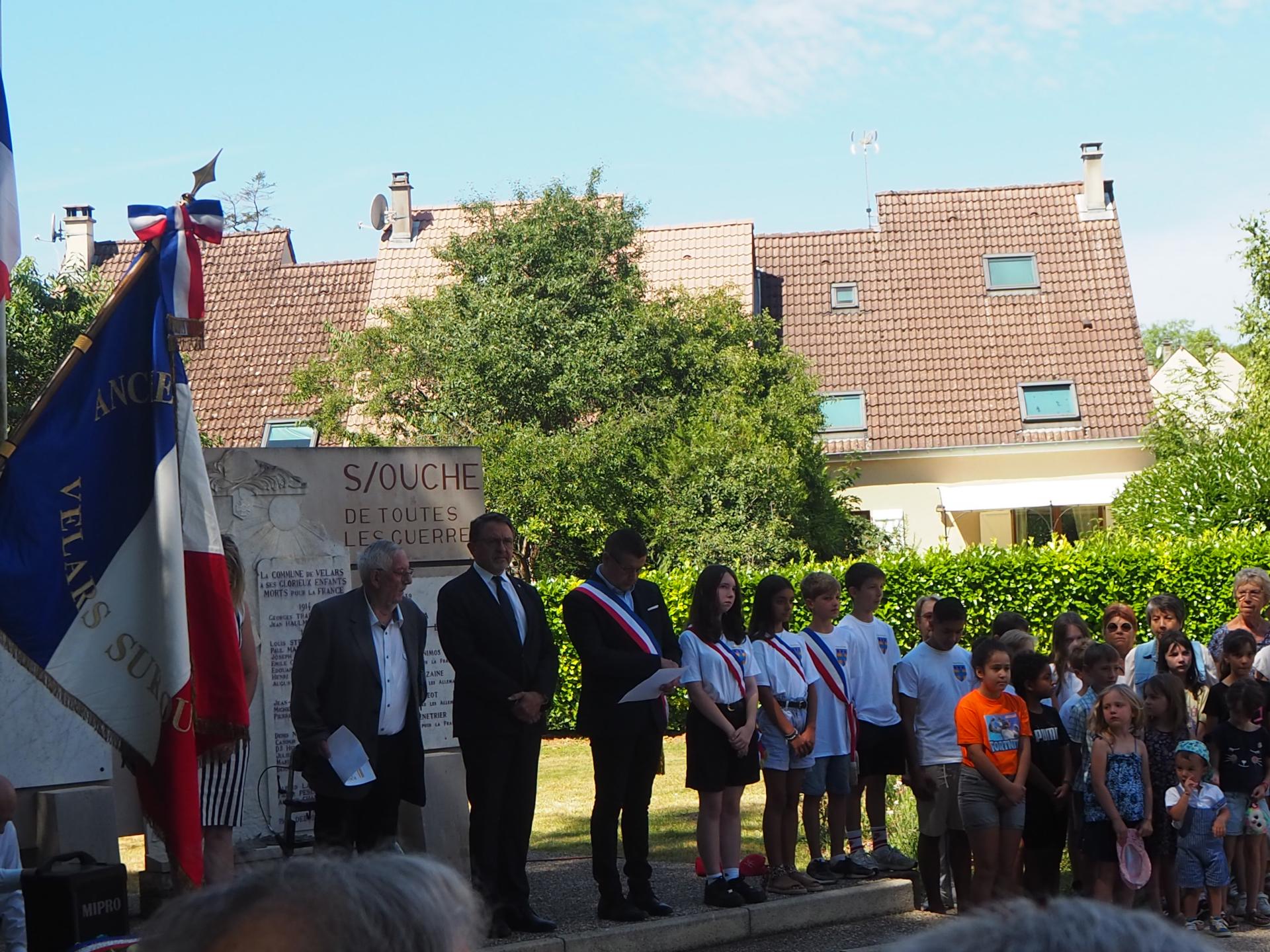 CEREMONIE DU 14 JUILLET 